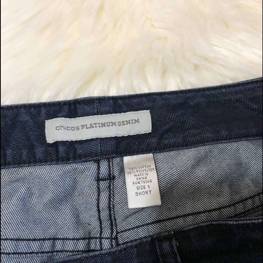 Chico’s platinum denim